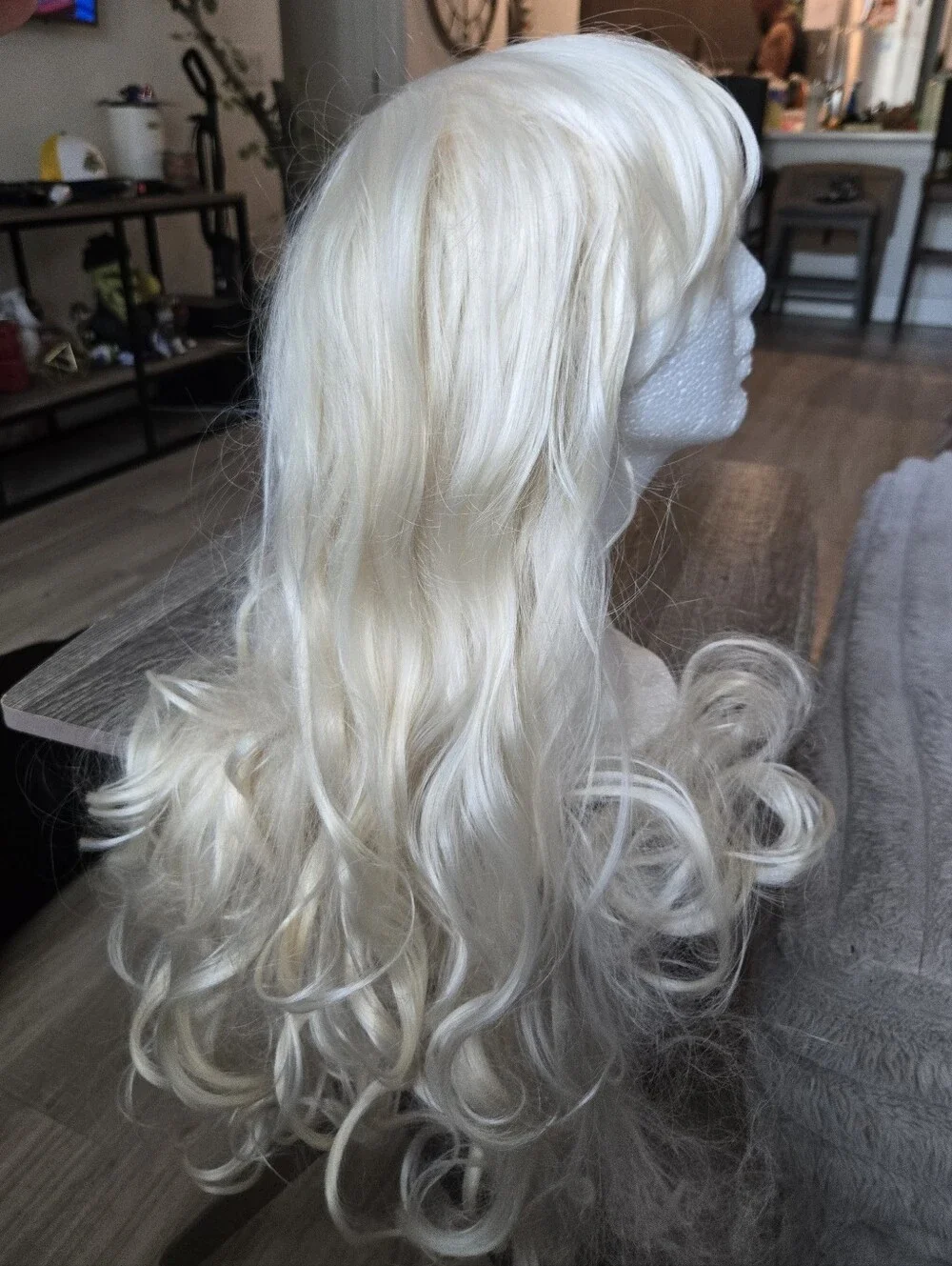 Unbranded Long Blonde Synthetic Wig